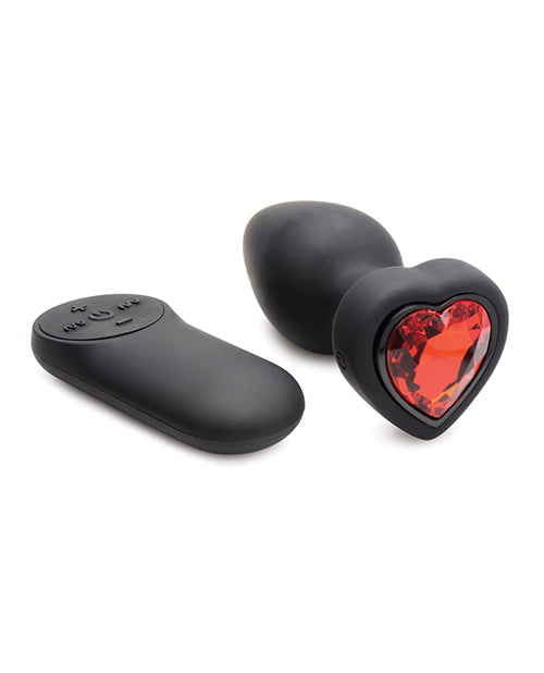 Heart Vibe – 28X Remote Plug by Booty Sparks (Small)