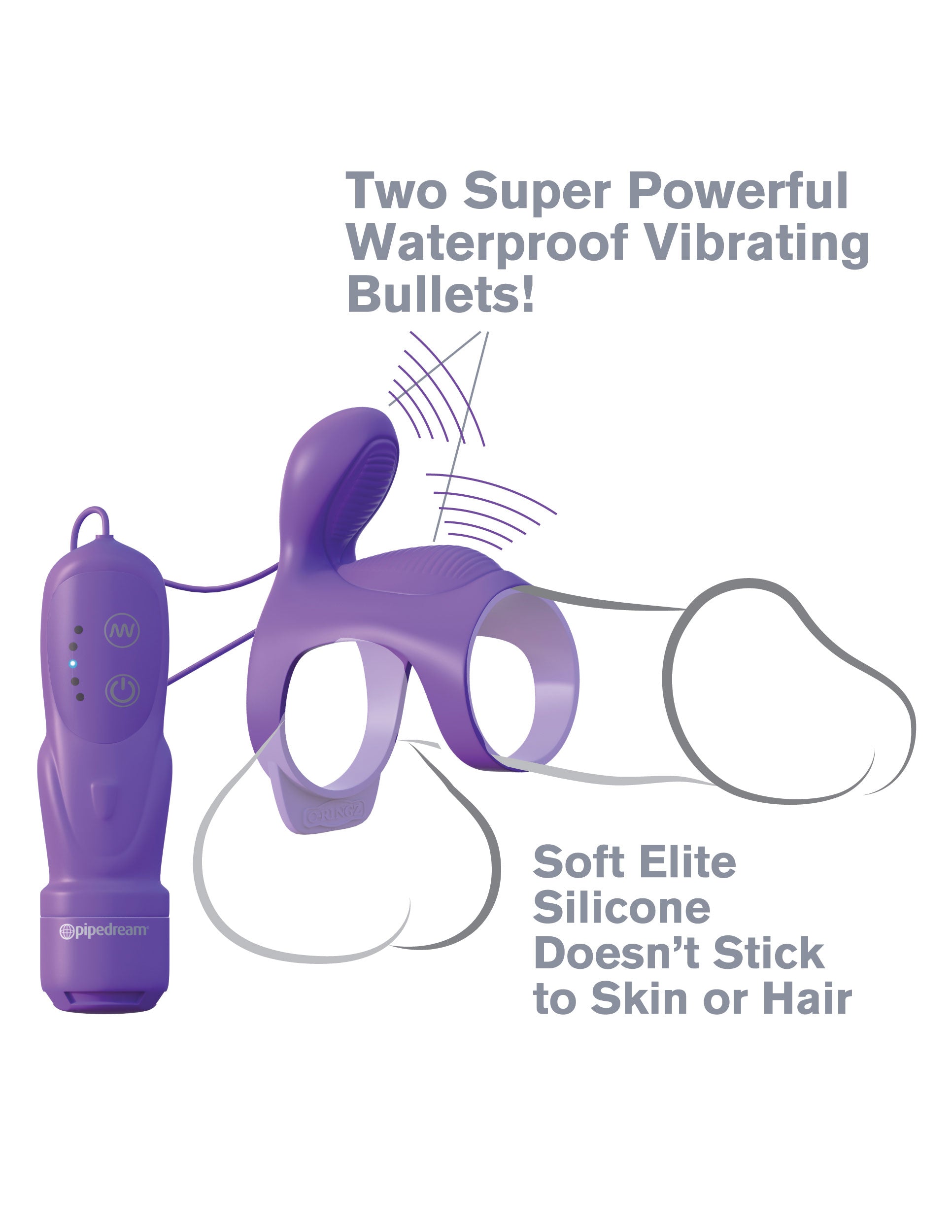 Couples Cage – Soft Fit Purple