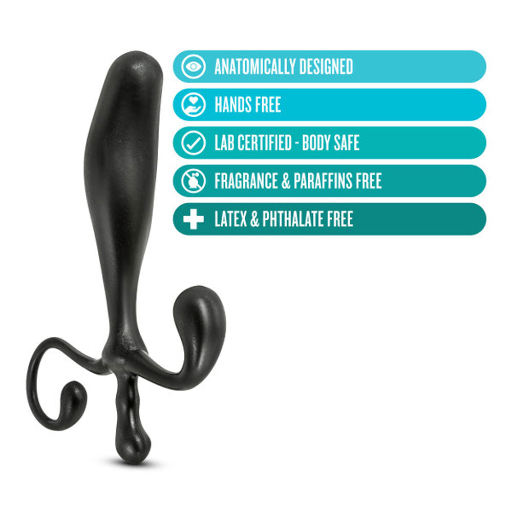 Anal Adventures Prostate Stimulator - Black