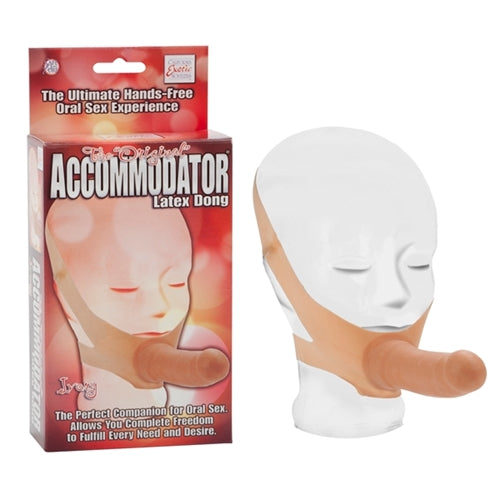 Accommodator – Hands-Free Latex Dong