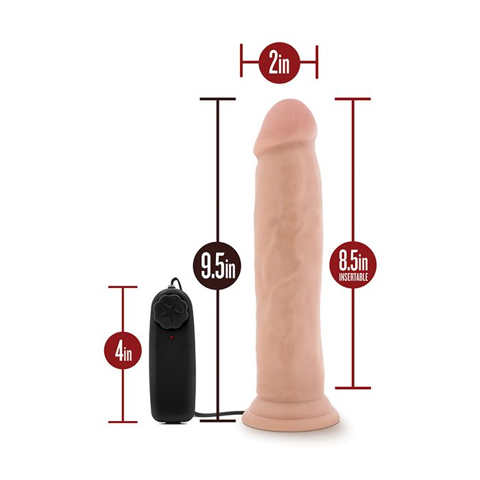 Dr. Throb – 9.5” Suction Cock by Dr. Skin