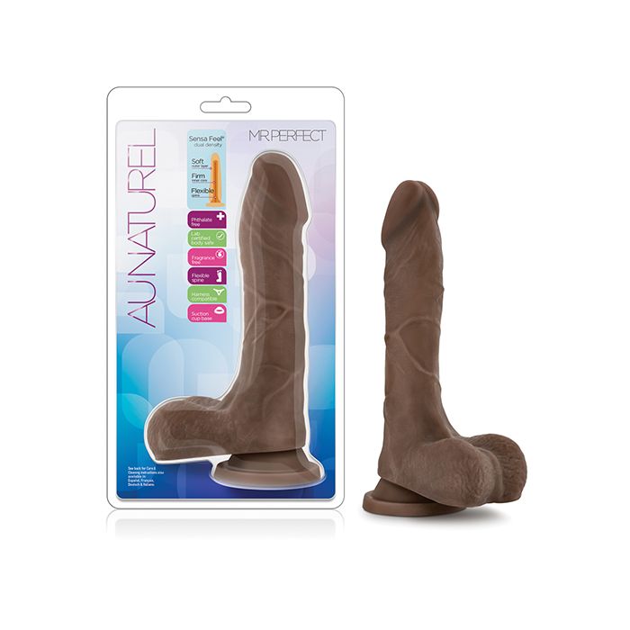 Mister Perfect – Dual Density Suction Dildo