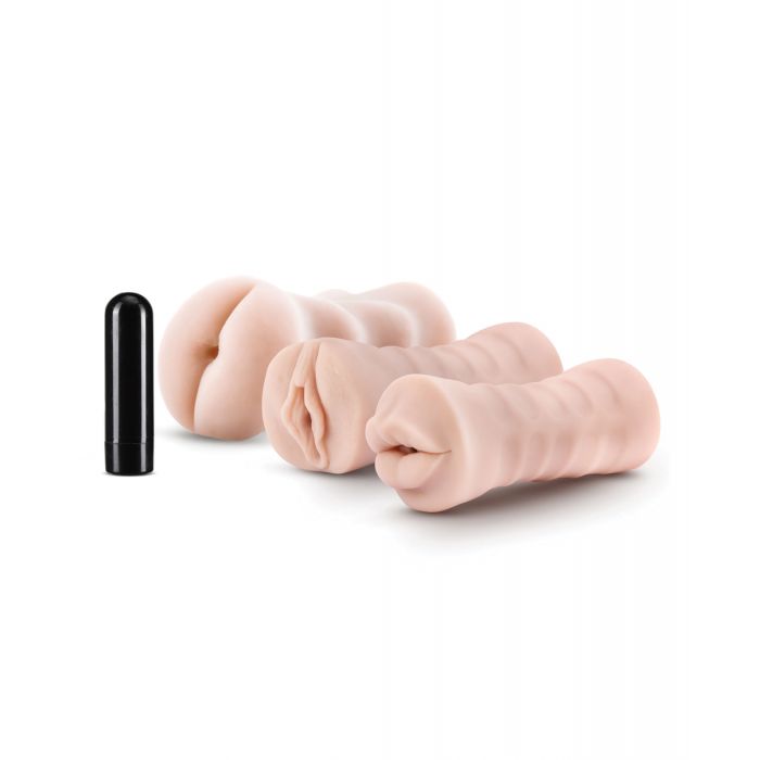 Self-Lubricating Stroker Kit – Vanilla (3-Pack)