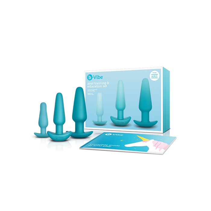 b-Vibe Anal Education Set – Teal Edition