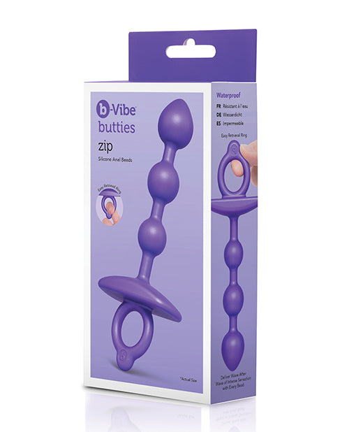 Zip – Slim Silicone Beads by b-Vibe