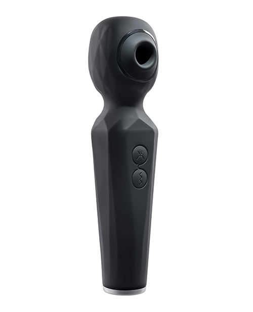 Rainbow Sucker – Multi-Speed Wand (Black)