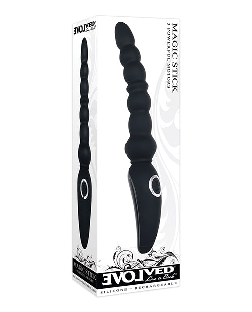 Magic Stick – Beaded Vibe by Evolved (Black)