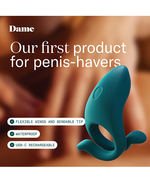 Hug – Vibrating Couples Ring by Dame