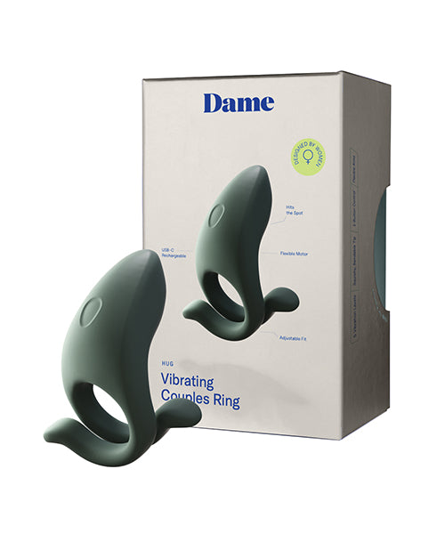 Hug – Vibrating Couples Ring by Dame