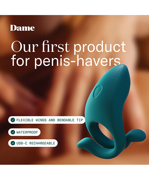 Hug – Vibrating Couples Ring by Dame