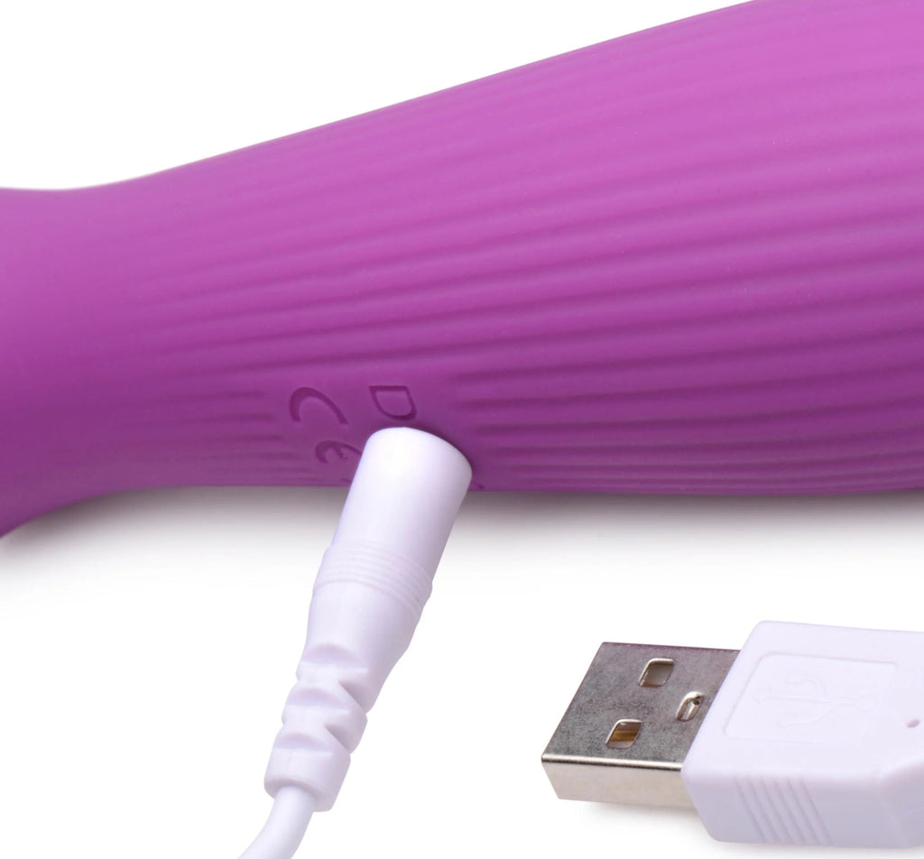Violet Wand – Silicone Texture Handle
