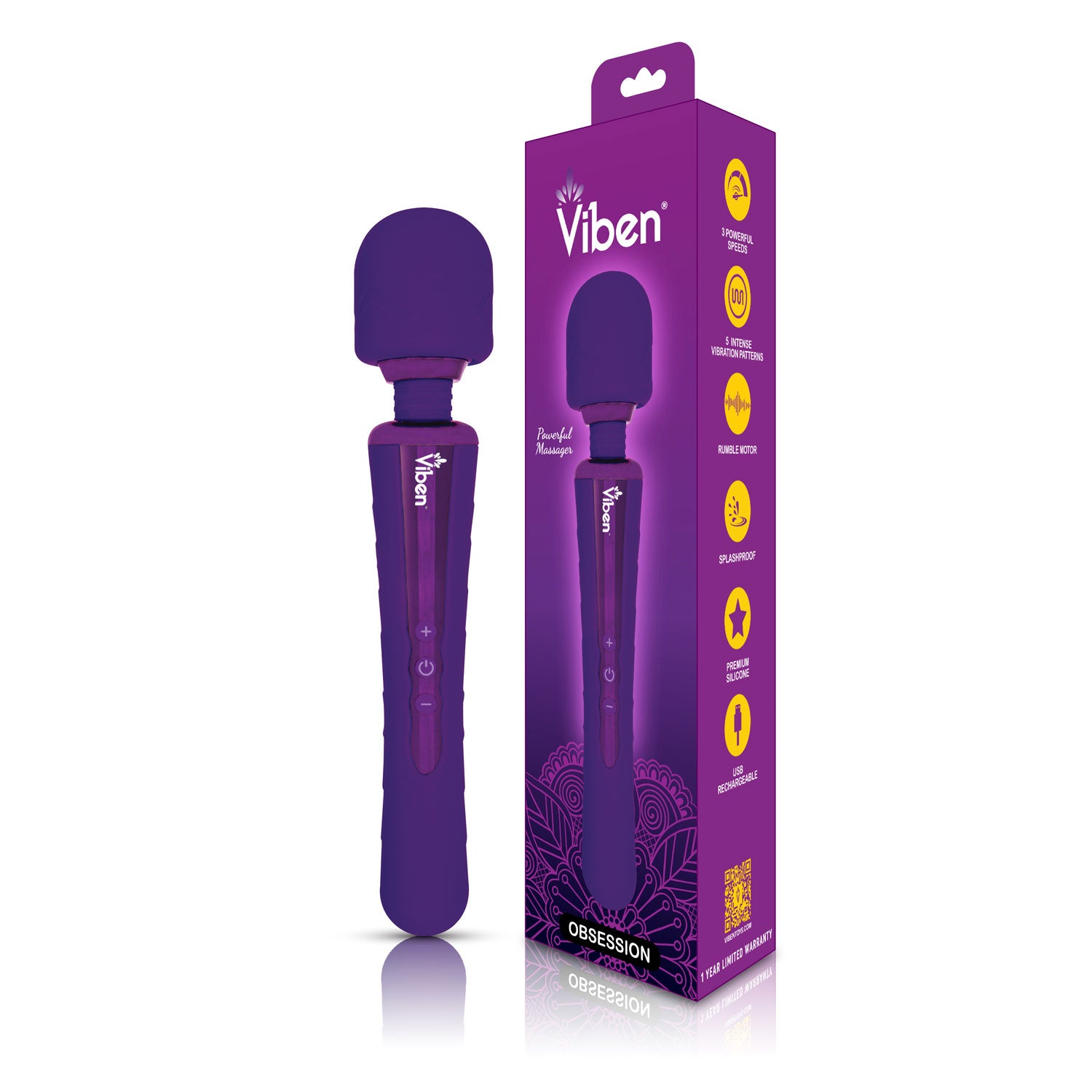 Obsession – Full-Size Wand Massager