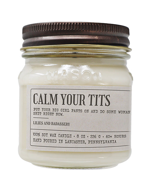Funny Candle – 8 oz Soy Vibe
