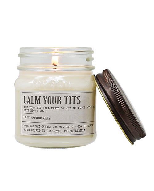 Funny Candle – 8 oz Soy Vibe