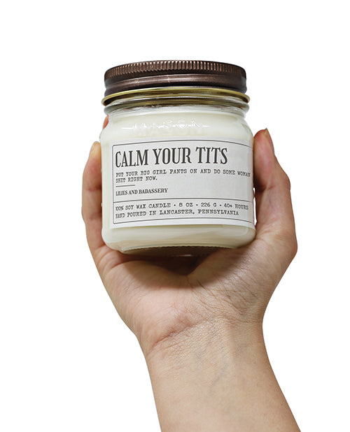 Funny Candle – 8 oz Soy Vibe