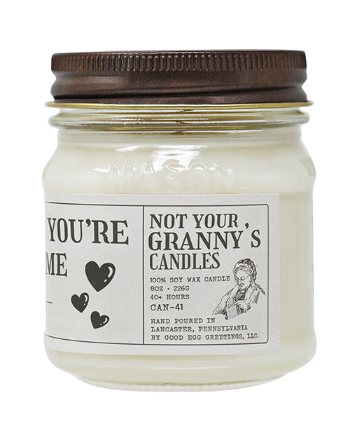 Funny Candle – 8 oz Soy Vibe