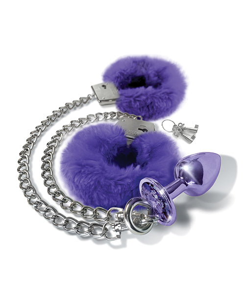Nixie – Fur-Tipped Jewel Plug Set
