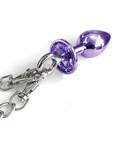 Nixie – Fur-Tipped Jewel Plug Set