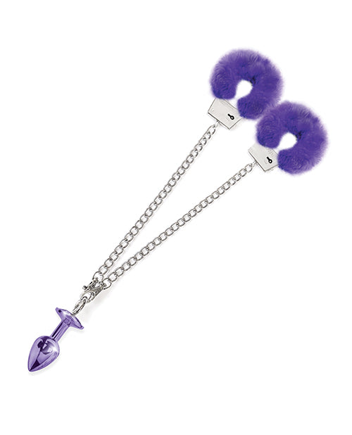 Nixie – Fur-Tipped Jewel Plug Set