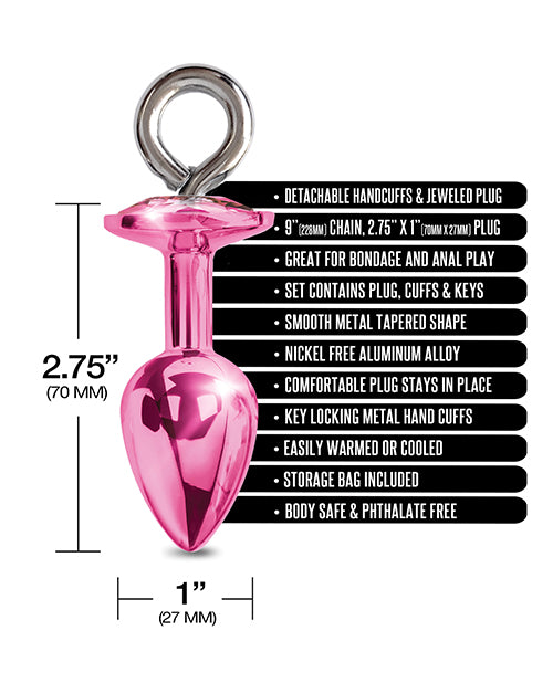 Nixie – Fur-Tipped Jewel Plug Set