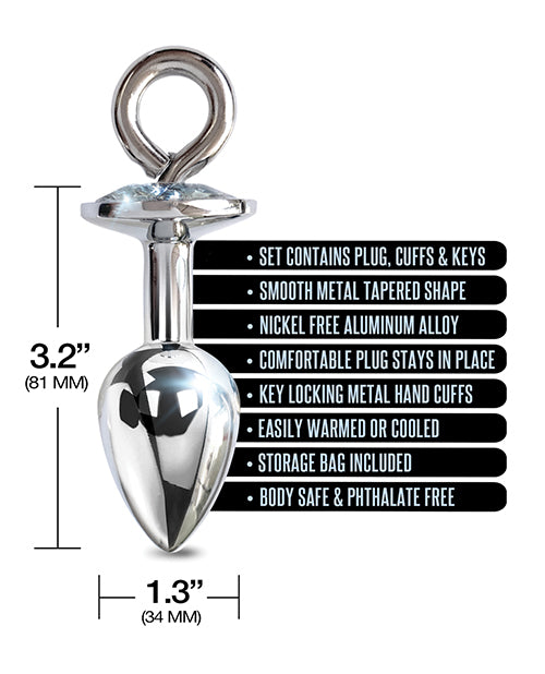 Nixie – Fur-Tipped Jewel Plug Set