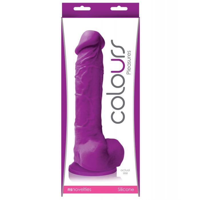 Colours – 8” Dildo with Suction Base