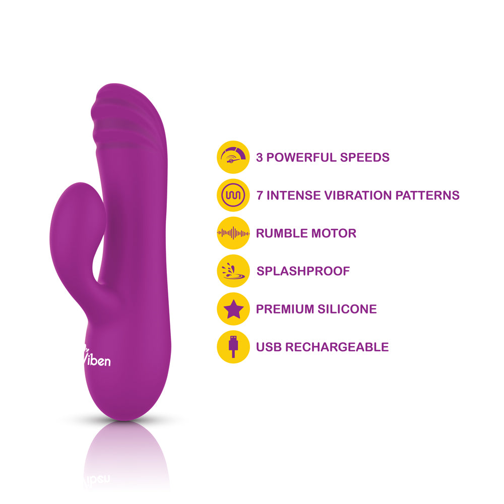 Jolie – Mini Rabbit Vibe (Berry)