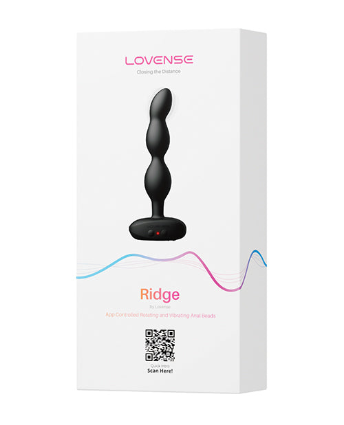 Ridge – Bumpy Plug by Lovense (Black)