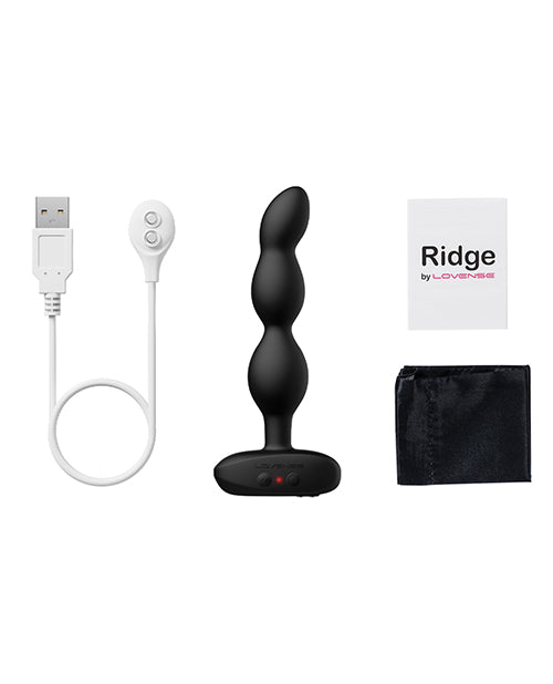 Ridge – Bumpy Plug by Lovense (Black)