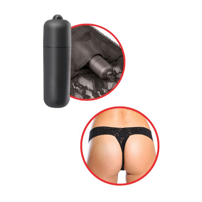 Spank Me – Vibrating Panty (Black)