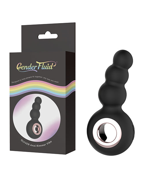 Quiver Ring – Anal Bead Vibe (Black)