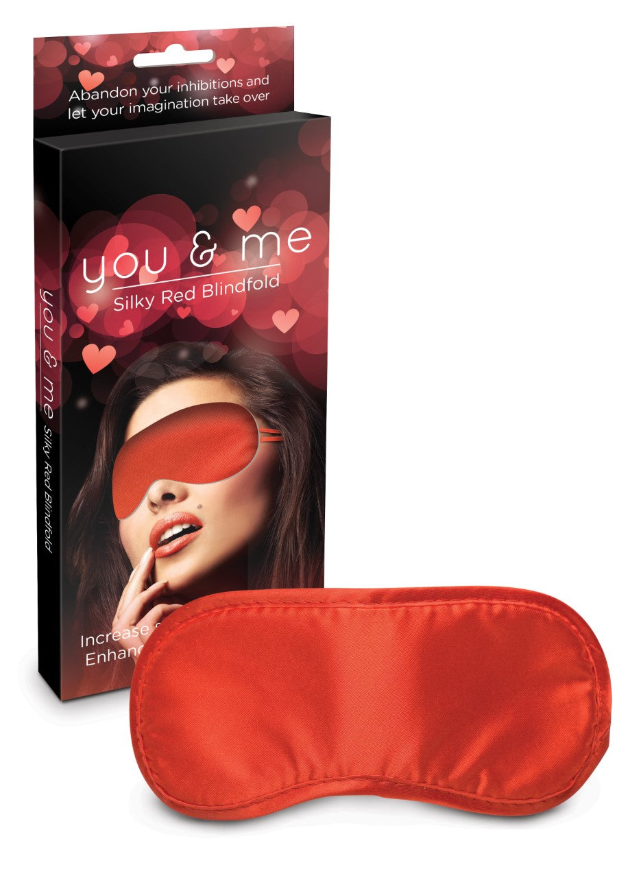 Silky Red – Satin Blindfold