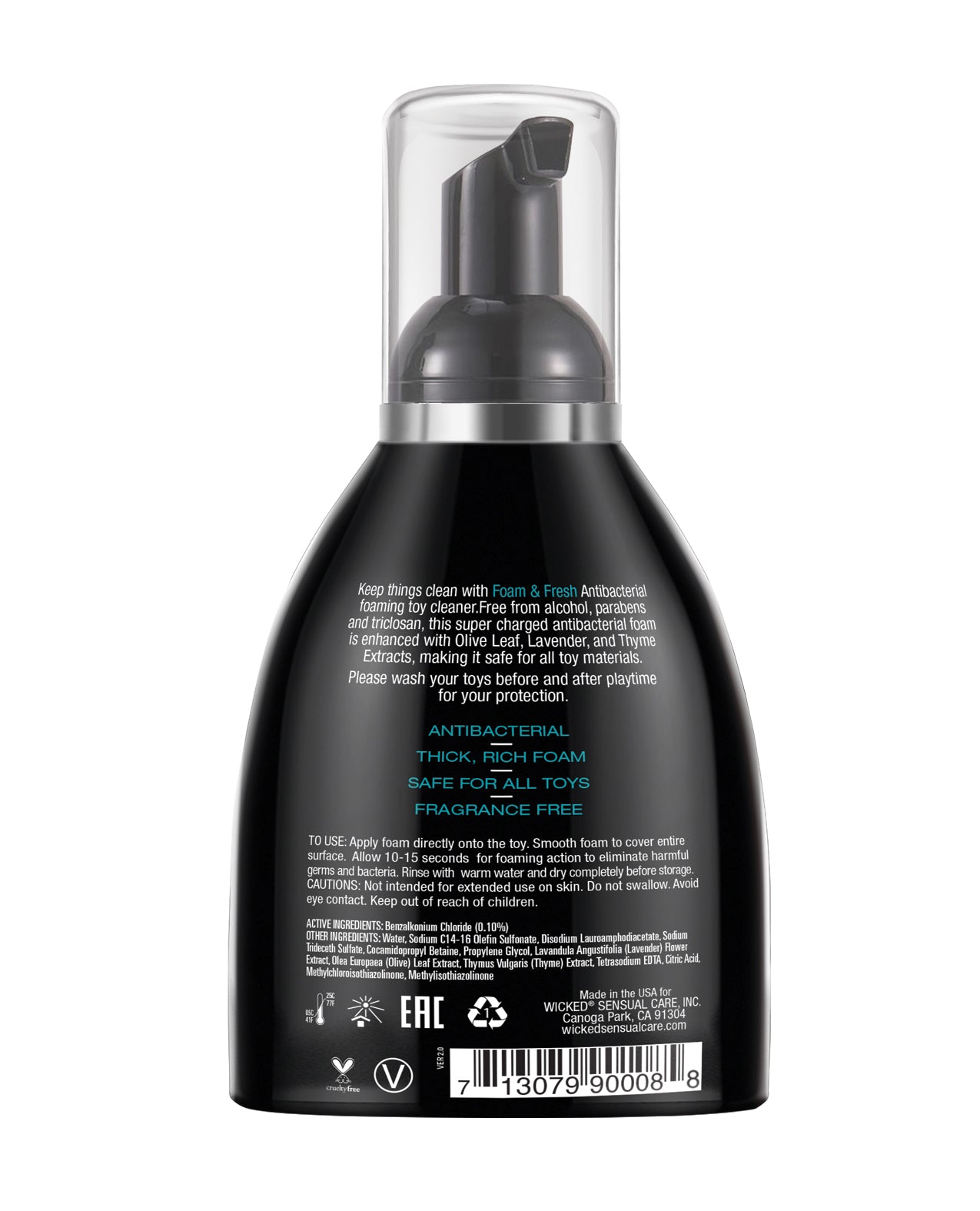 Foam N Fresh – Antibacterial Toy Cleaner (8 oz)