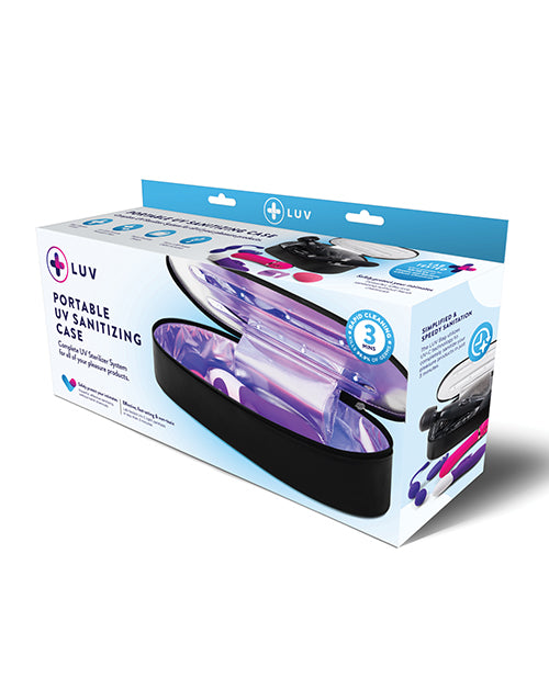 LUV – Portable UV Toy Sanitizing Case (Black)