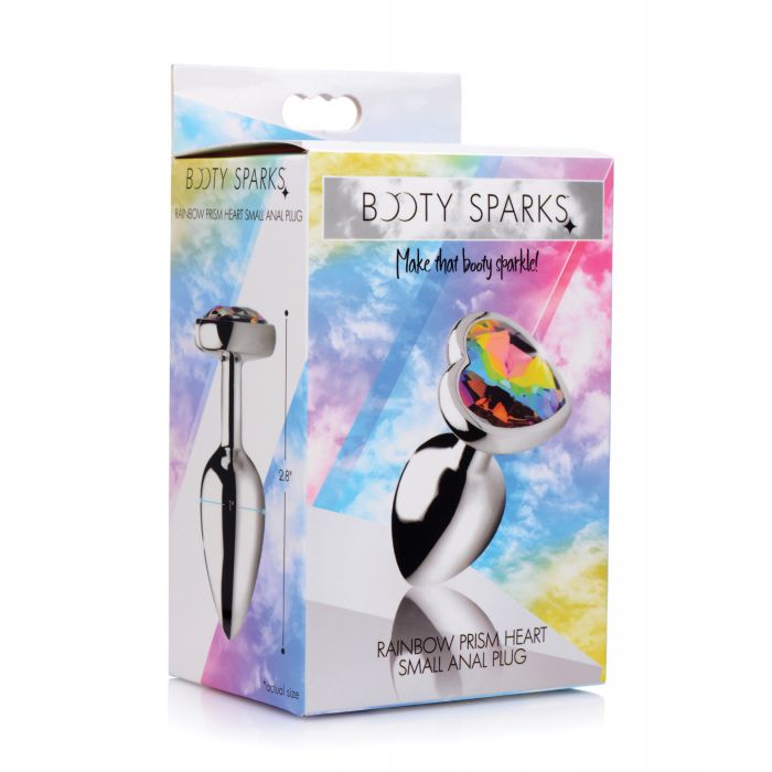Prism Heart – Radiant Rainbow Plug (Small)