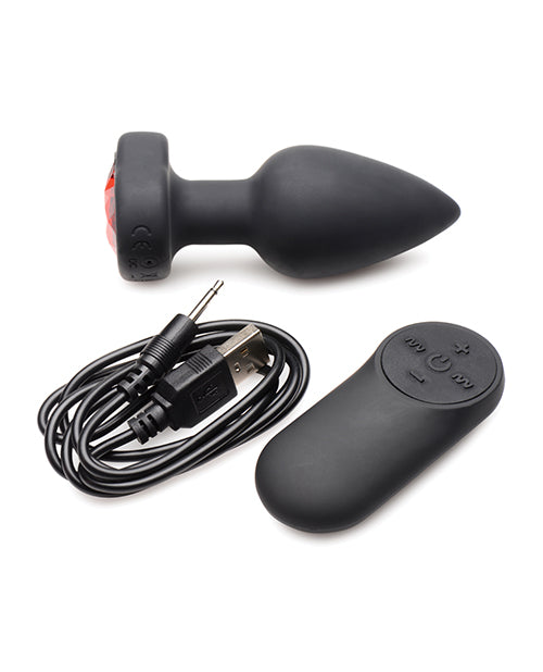 Heart Vibe – 28X Remote Plug by Booty Sparks (Small)