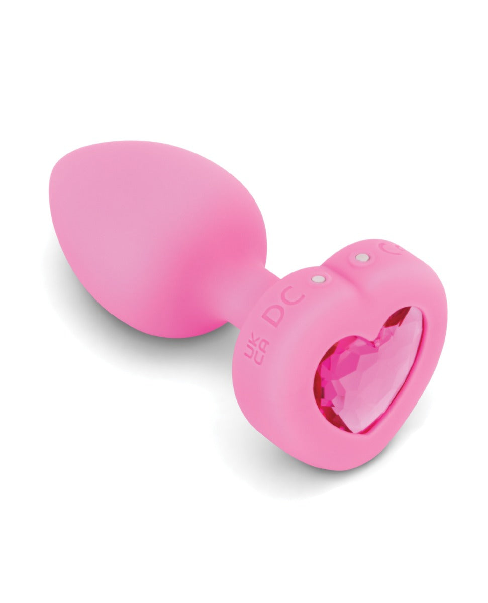 Vibrating Heart Plug – b-Vibe Signature