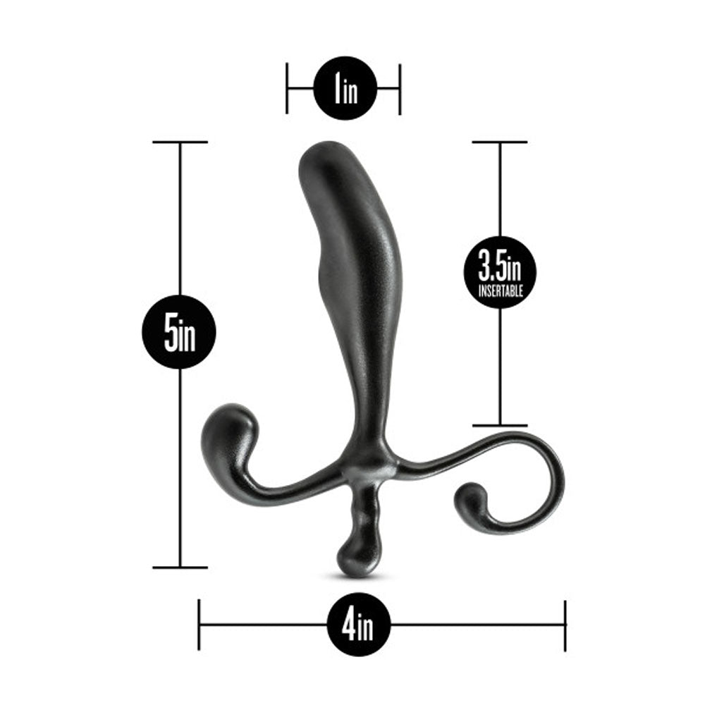 Anal Adventures Prostate Stimulator - Black