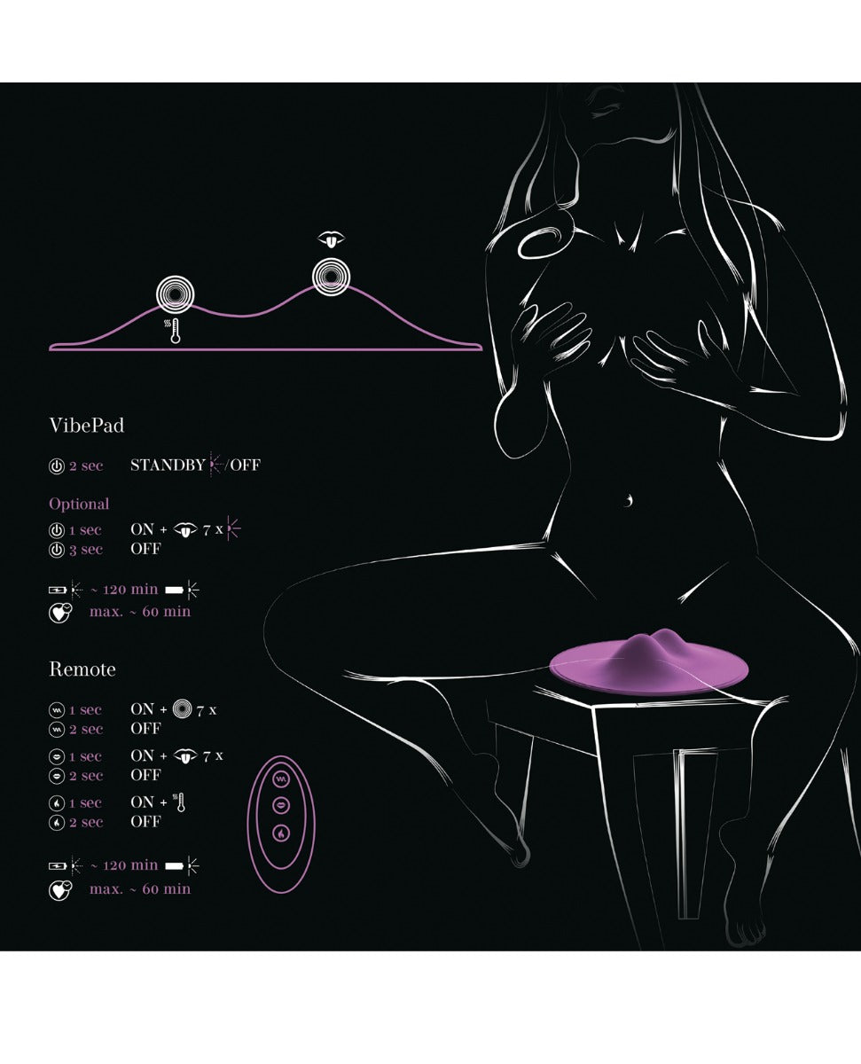 Vibepad 2 – Licking Grinder Pad - Purple