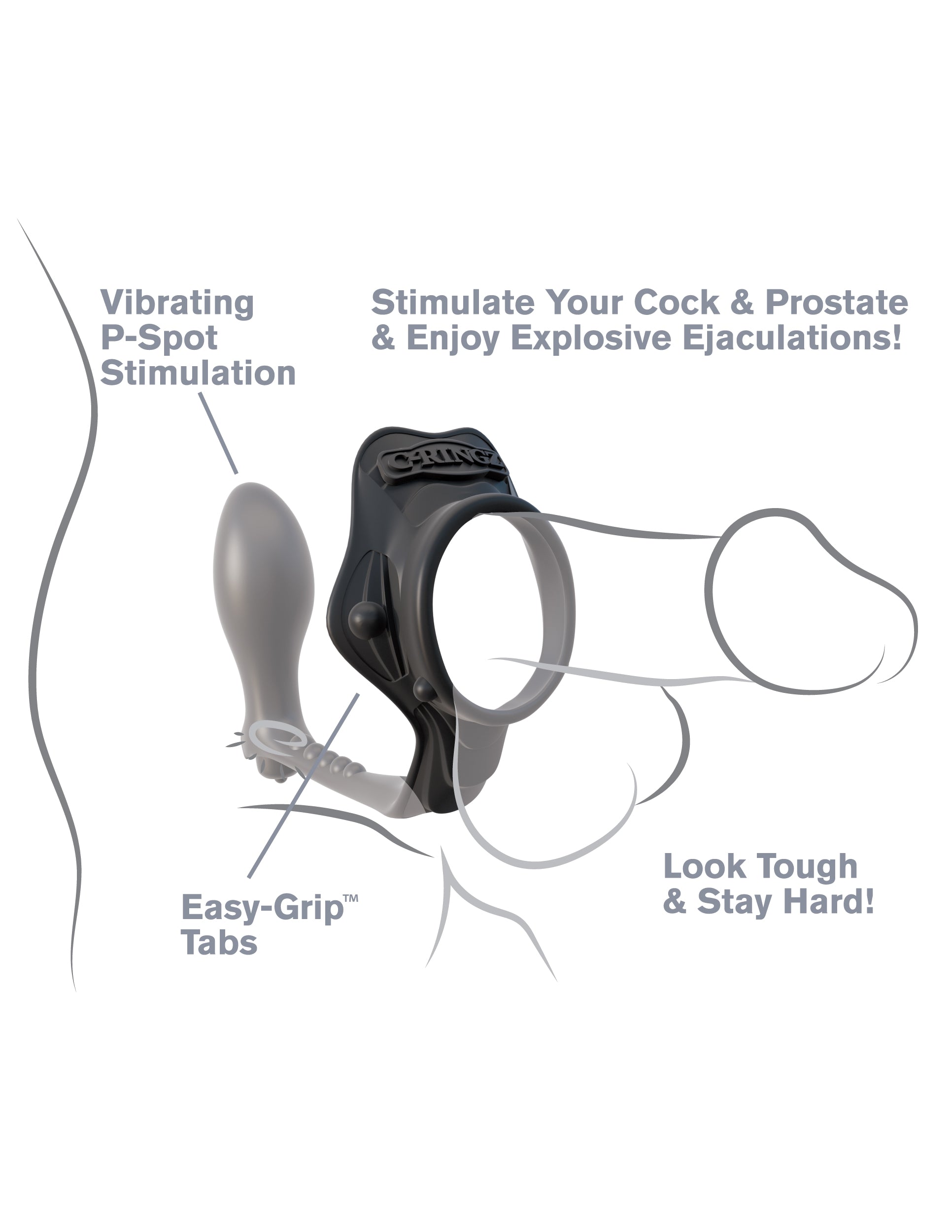 Rock Hard – Ass Gasm Ring