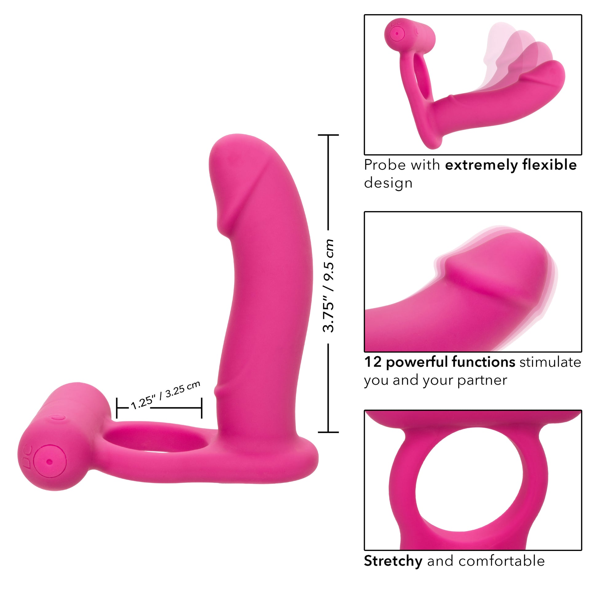 Double Diver – Rechargeable Plug (Pink)